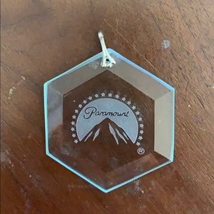 Crystal Paramount Studios ornament